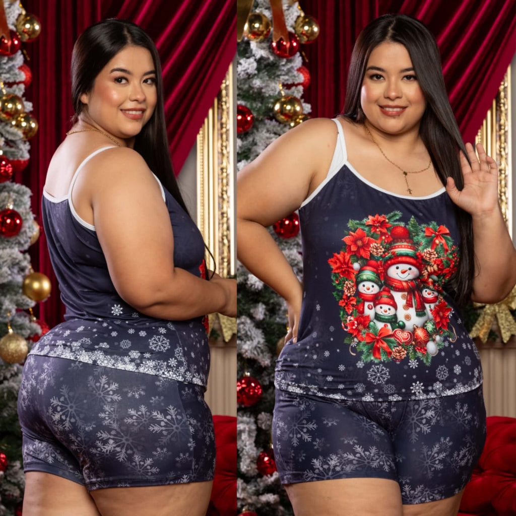 Christmas Magic Cami & Shorts PJ Set Plus Size