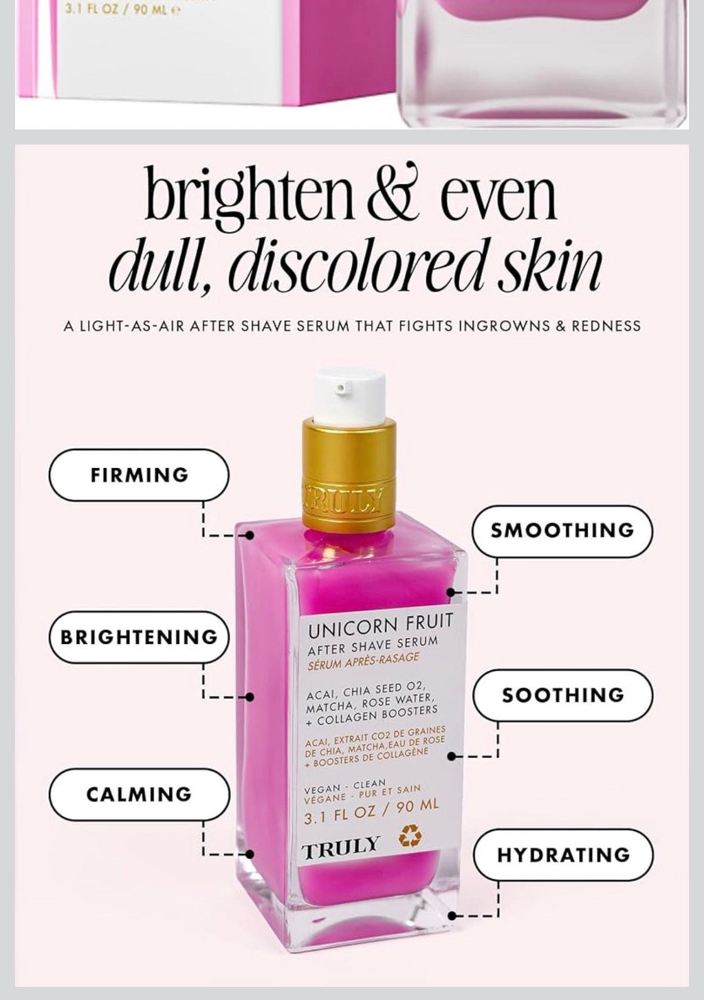 Truly Soft Serve After Shave Oil — Smooth, Bright & Bump-Free Skin