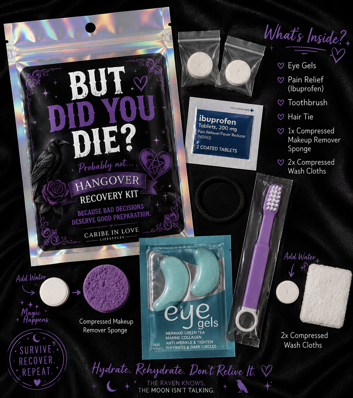 But Did You Die? — Hangover Recovery Kit