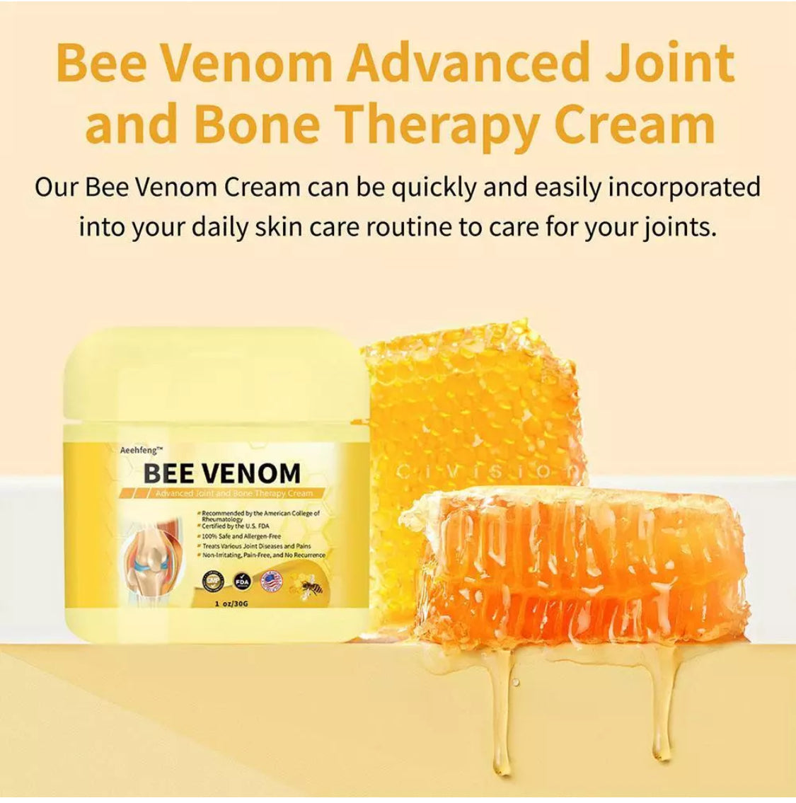 Aeehfeng Bee Venom Advanced Joint & Bone Therapy Cream