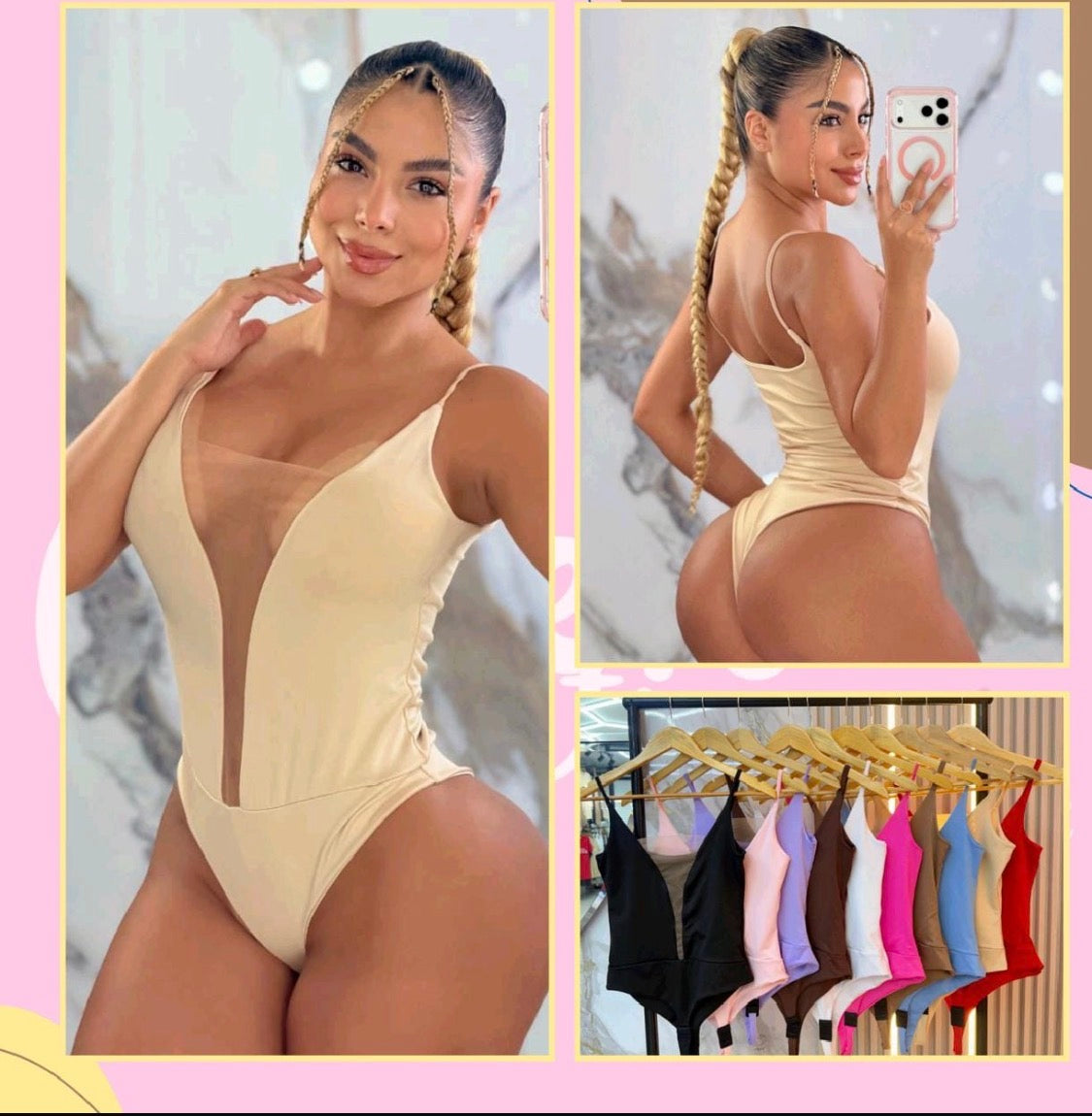 Plunge Right In Bodysuit